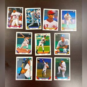 1993 Topps set of 10